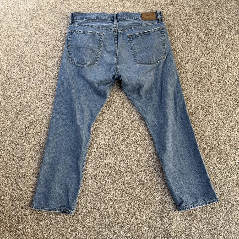 Polo Ralph Lauren Jeans Mens 36x30 Medium Wash Blue Denim Regular Straight